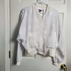 Vintage Jacket Tail White Size Large
